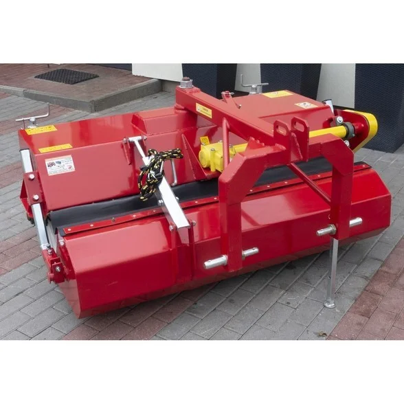 zamiatarka 120 cm do traktora z koszem 4farmer agrolsklep