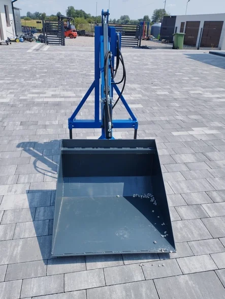 ładowacz hydrauliczny z łyżką na tył ciągnika maszyny rolnicze