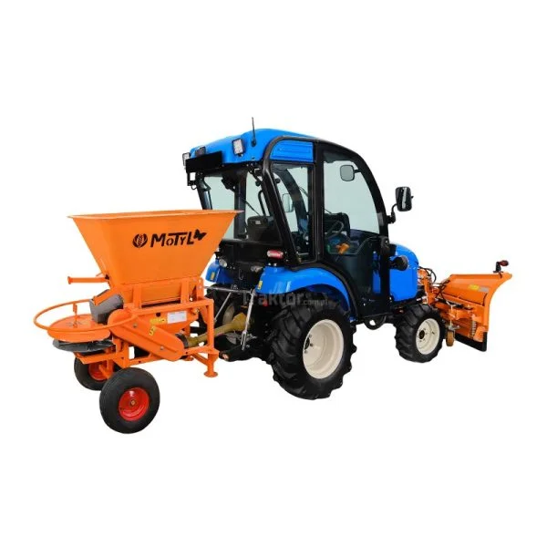 agrolsklep traktor LS XJ25 Posypywarka motyl +pług śnieżny strzałkowy