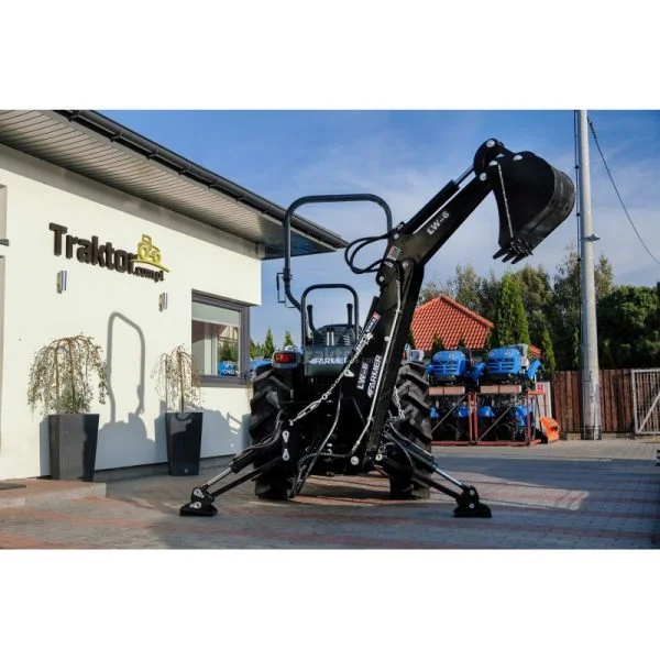 Tractor MT 3.50 HST 4X4 47 KM +ŁADOWCZ CZOŁOWY +KOPARKA - obrazek 5