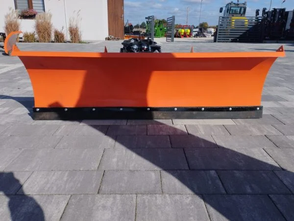 Pług śnieżny 150cm pomarańczowy do mini ciągników