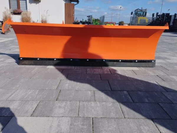 Pług śnieżny pomarańczowy 150cm do mini ciągników sklep z maszynami rolniczymi online