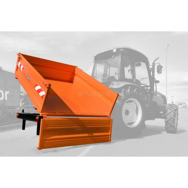 Skrzynia transportowa z hydraulicznym wywrotem 4Farmer - obrazek 8