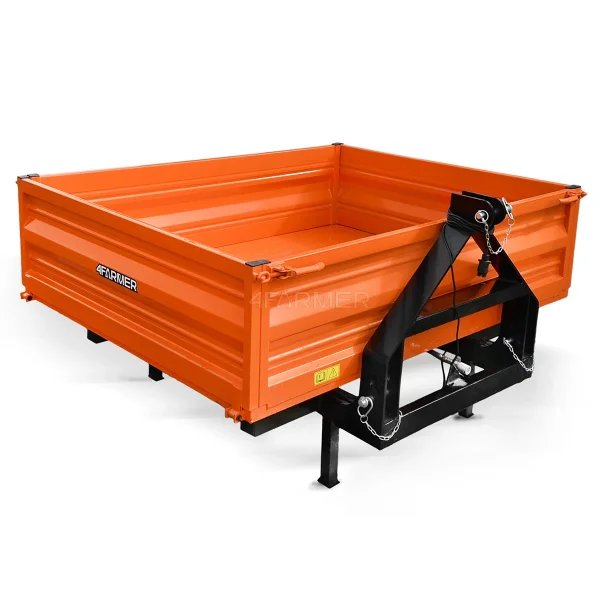 Skrzynia transportowa z hydraulicznym wywrotem 4Farmer - obrazek 4